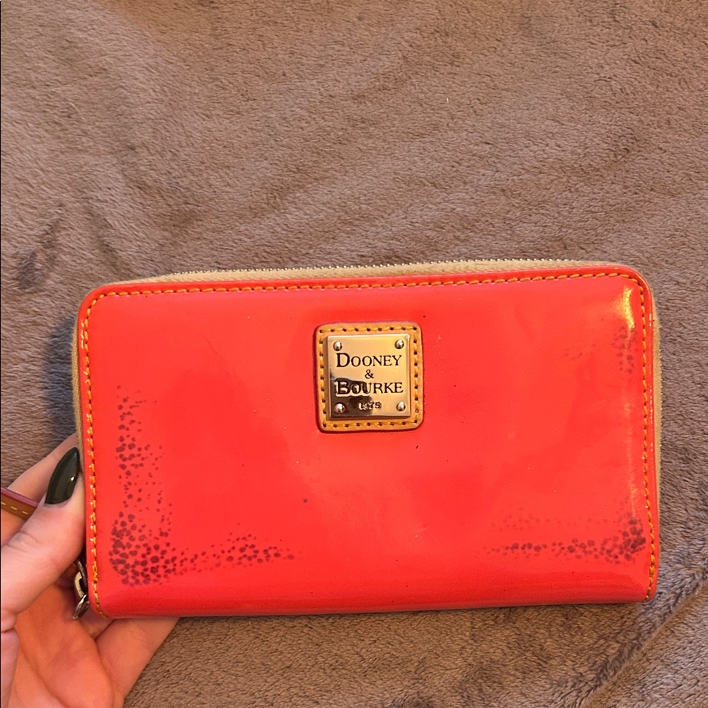 Dooney & Bourke Vibrant Red Wallet